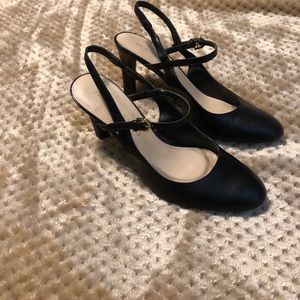 Franco Sarto Black Heels